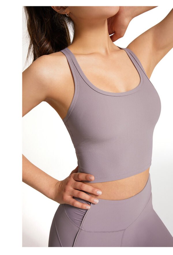 Women Fashion Yoga Bra Sports Vest - Image 4