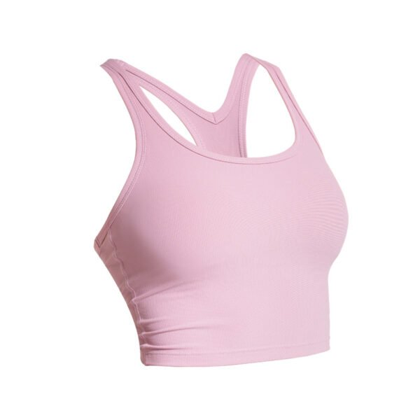 JS01001-S Simple Women Yoga Bra Sports Vest (2)