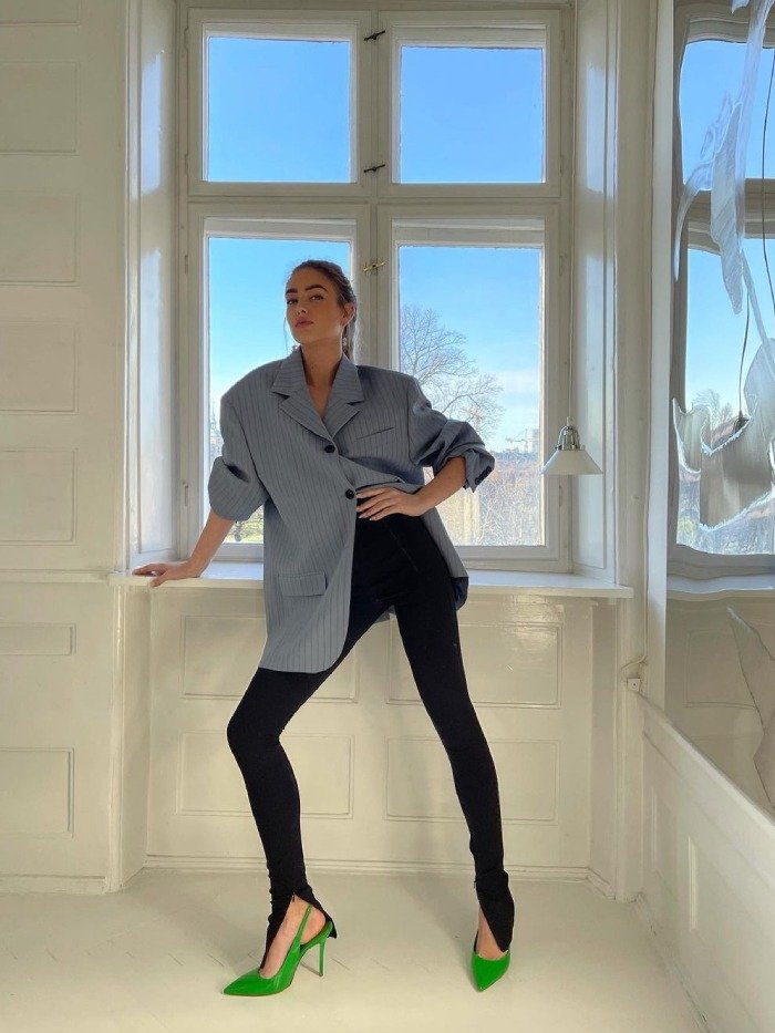 Blazers with leggings (1)