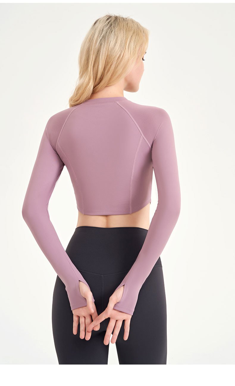 JS01007 yoga top detail (8)