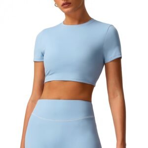 JS01015 yoga short top (5)