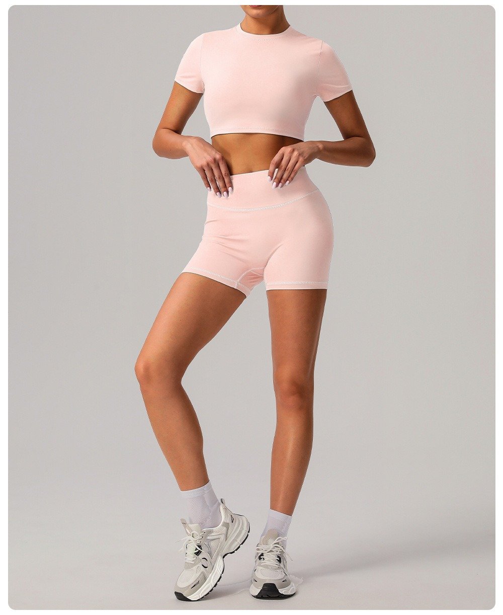 JS01015 yoga short top detail (10)