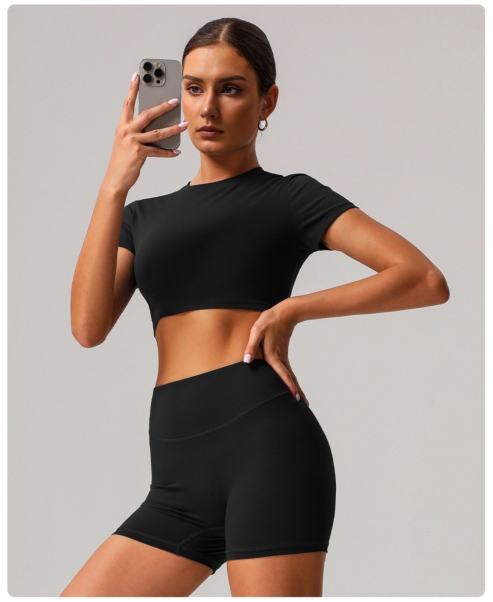 JS01015 yoga short top detail (22)