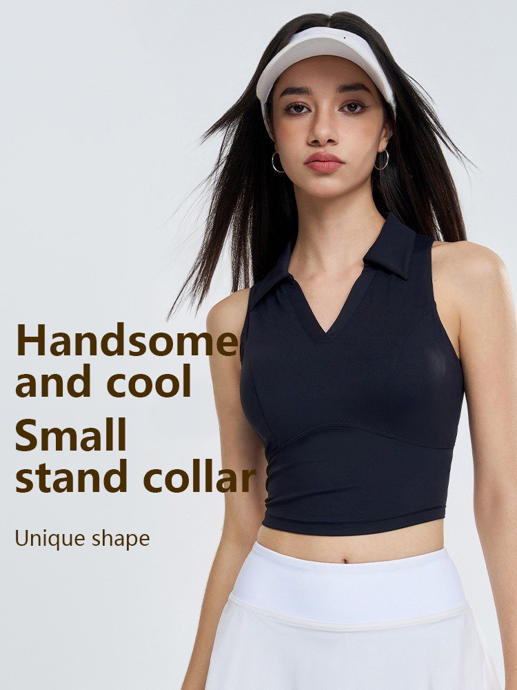 JS01023 yoga short top detail (4)