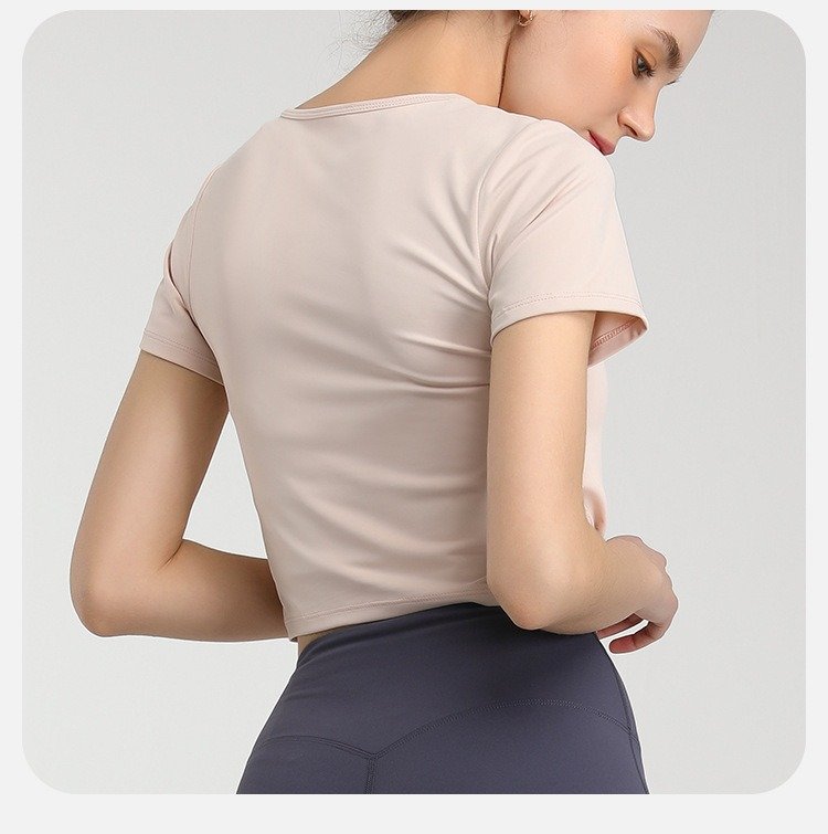 JS01026 yoga short top detail (31)