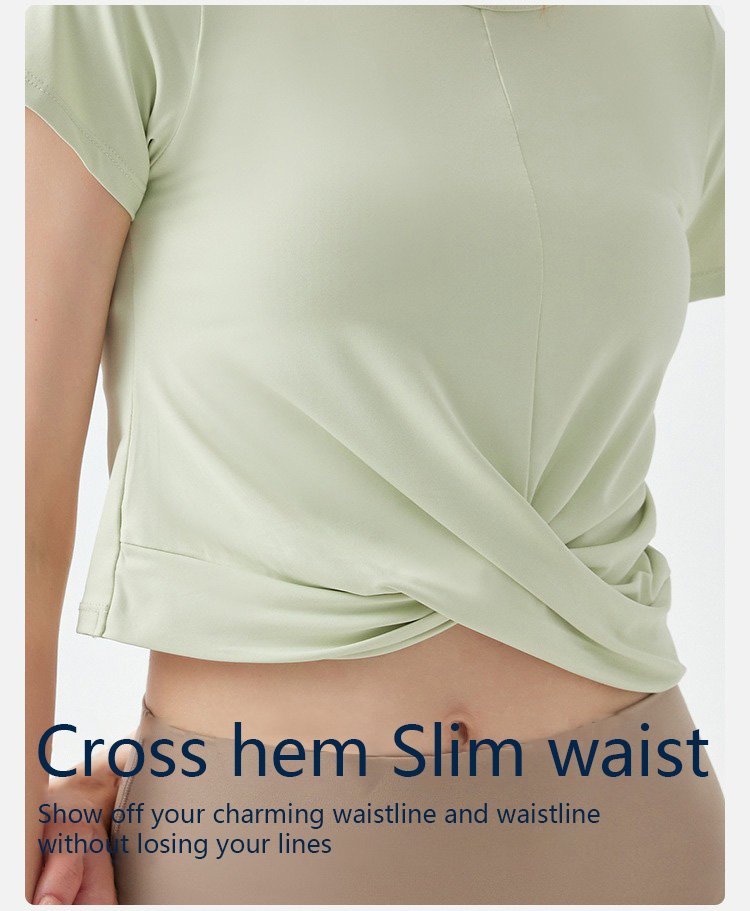 JS01026 yoga short top detail (8)