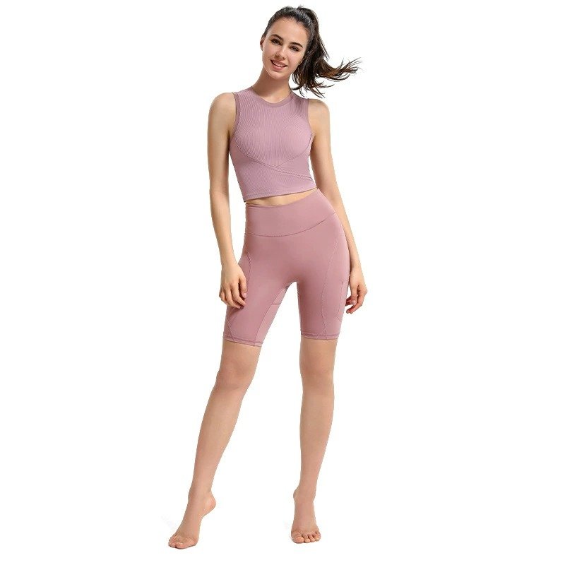 JS01029 yoga short top (10)
