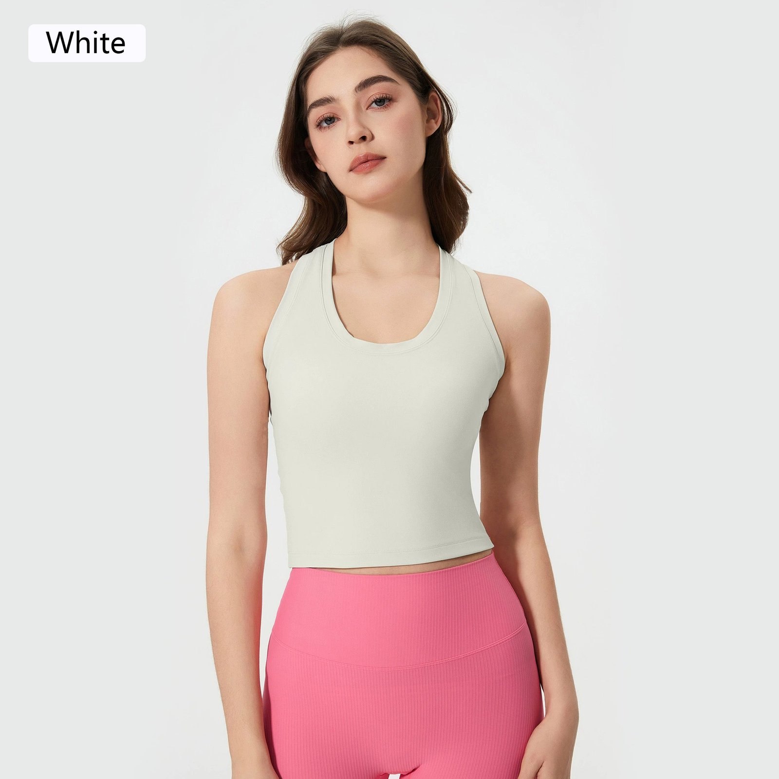 JS01030 yoga short top (2)