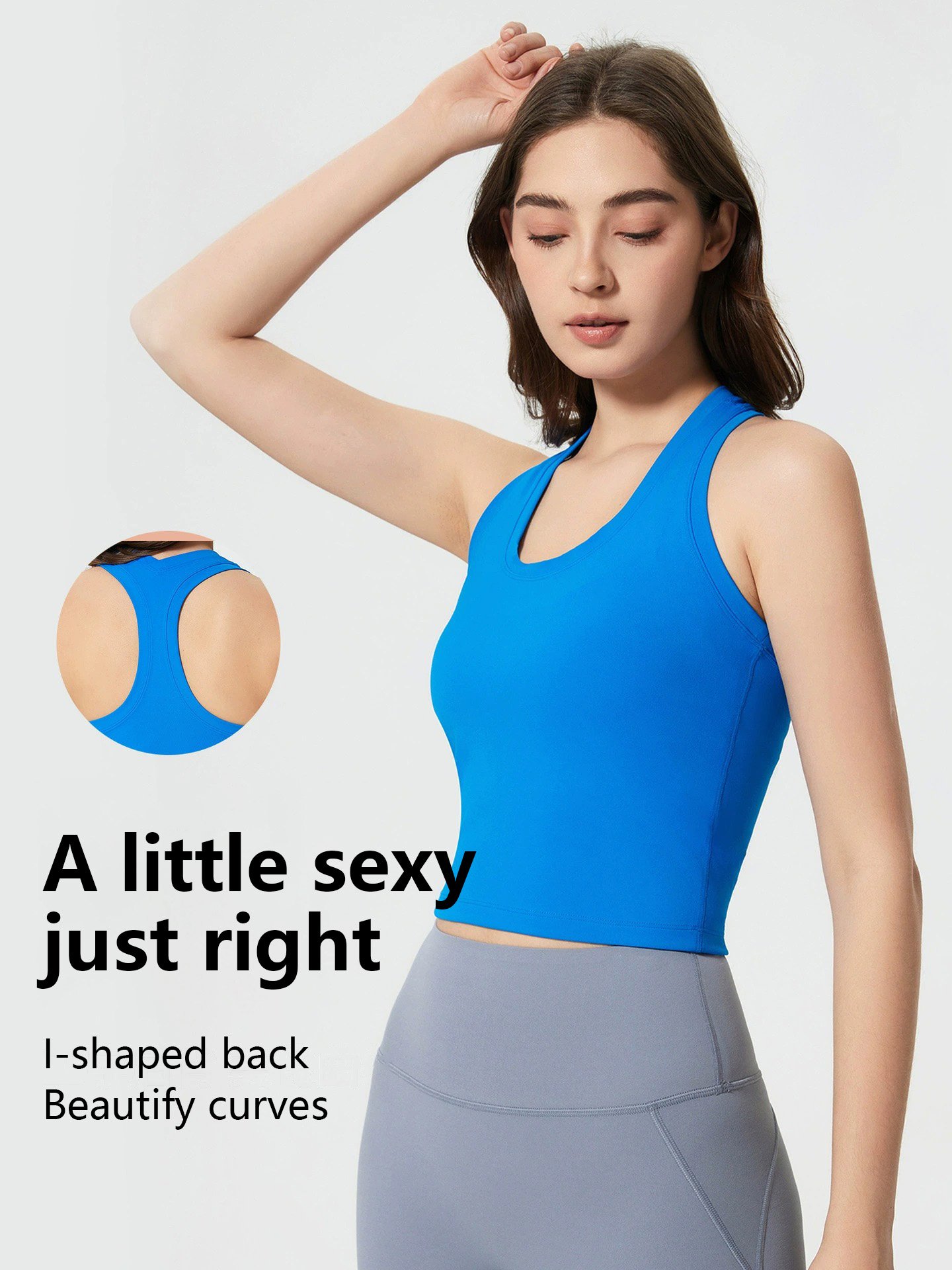 JS01030 yoga short top detail (2)