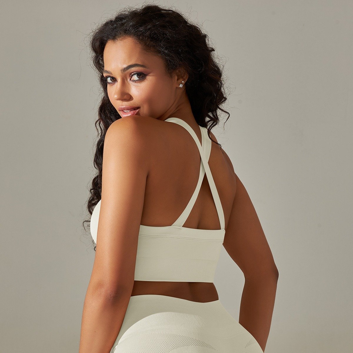 JS01036 yoga bra detail