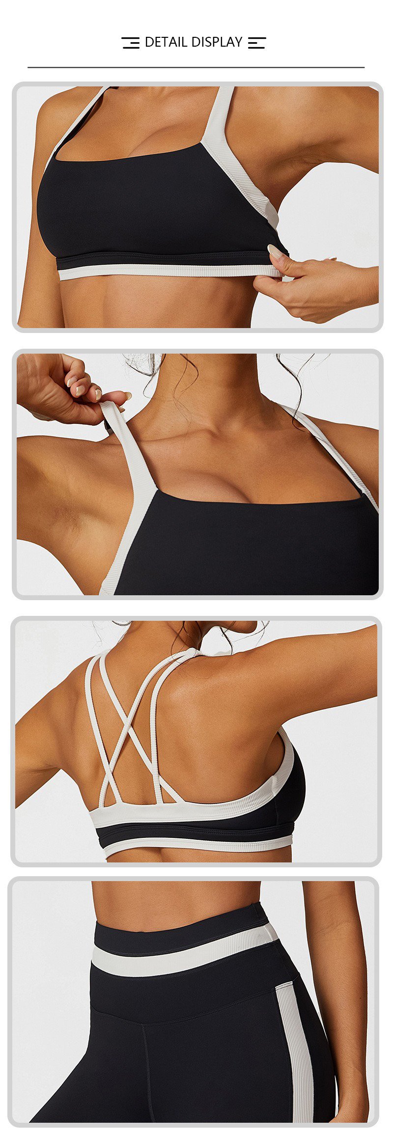 JS01038 yoga set detail (2)