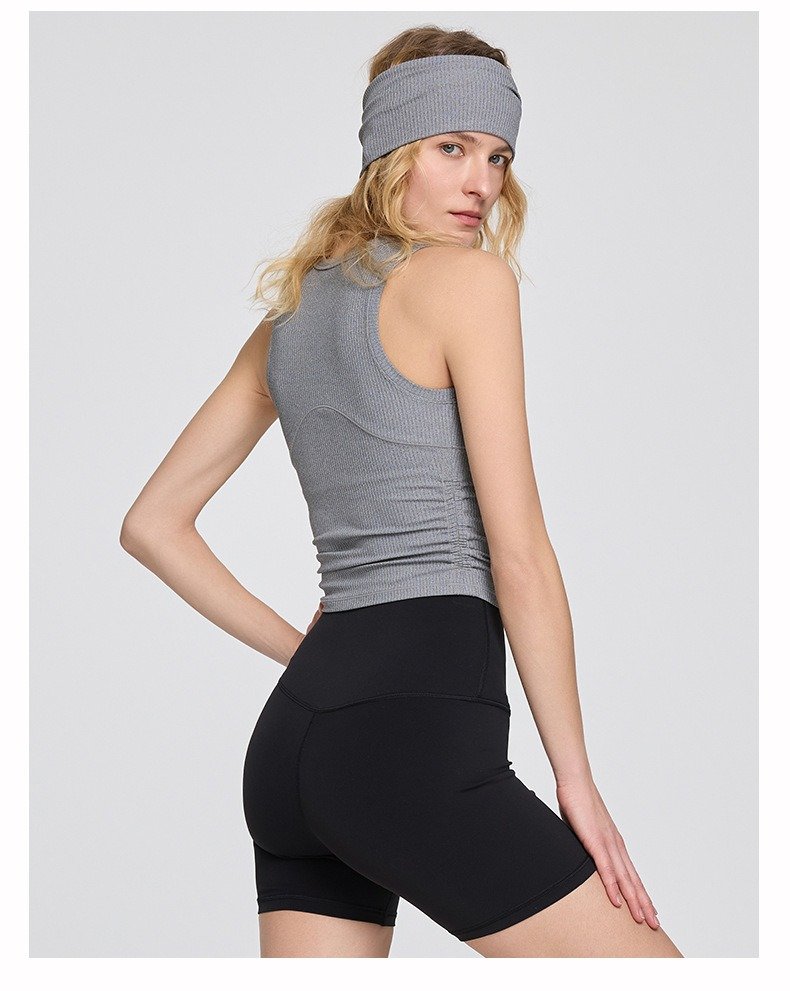 Collection of grey seamless activewear leggings