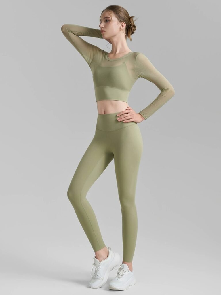 JS01076 yoga set detail