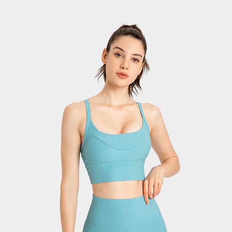 JS01025 yoga short top(5)