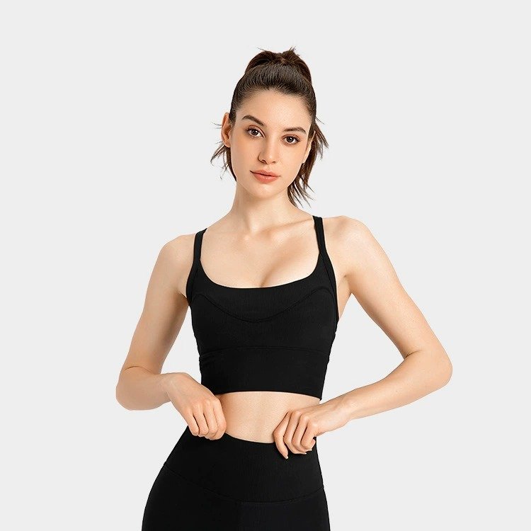 JS01025 yoga short top(2)