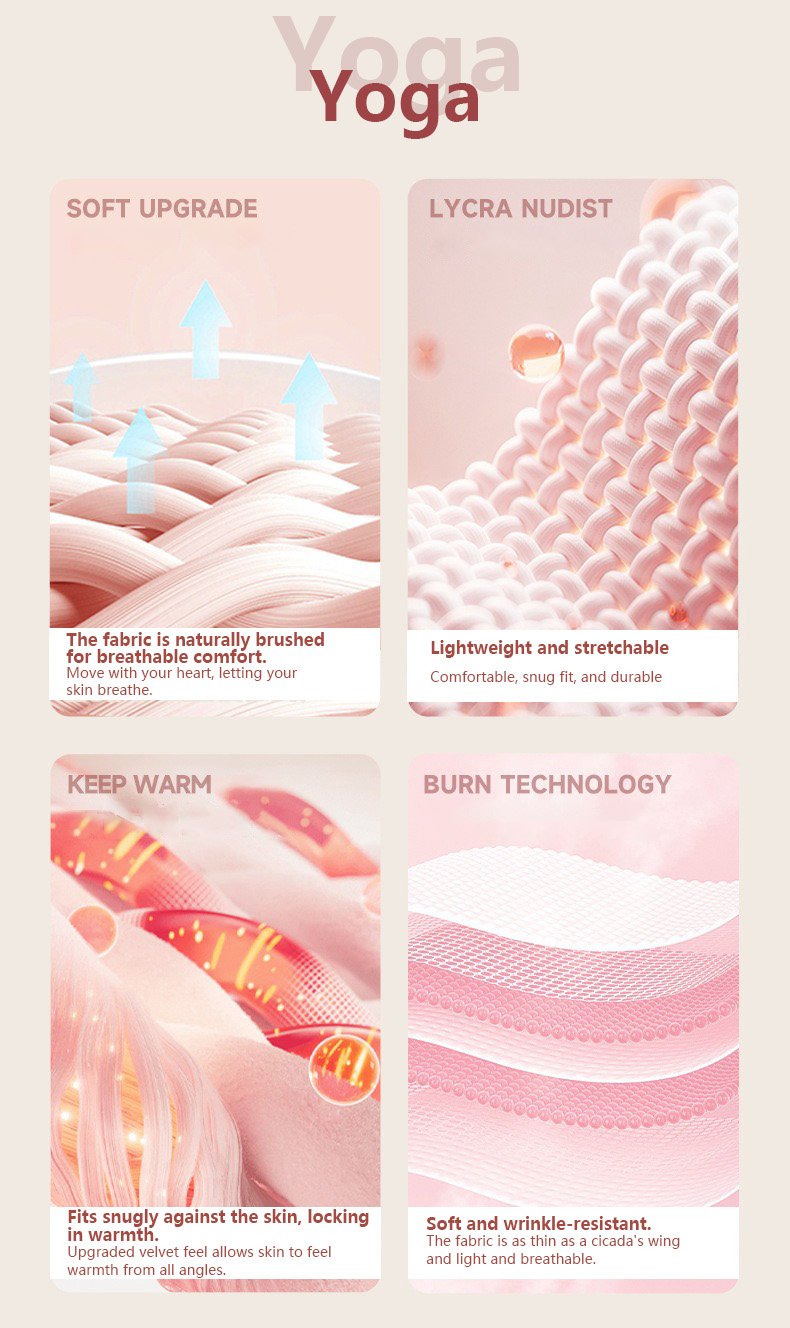 Stylish yoga leggings paired with a matching top