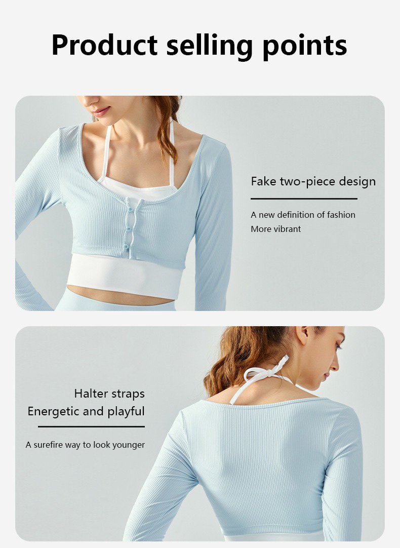 JS01050 yoga top set detail (5)