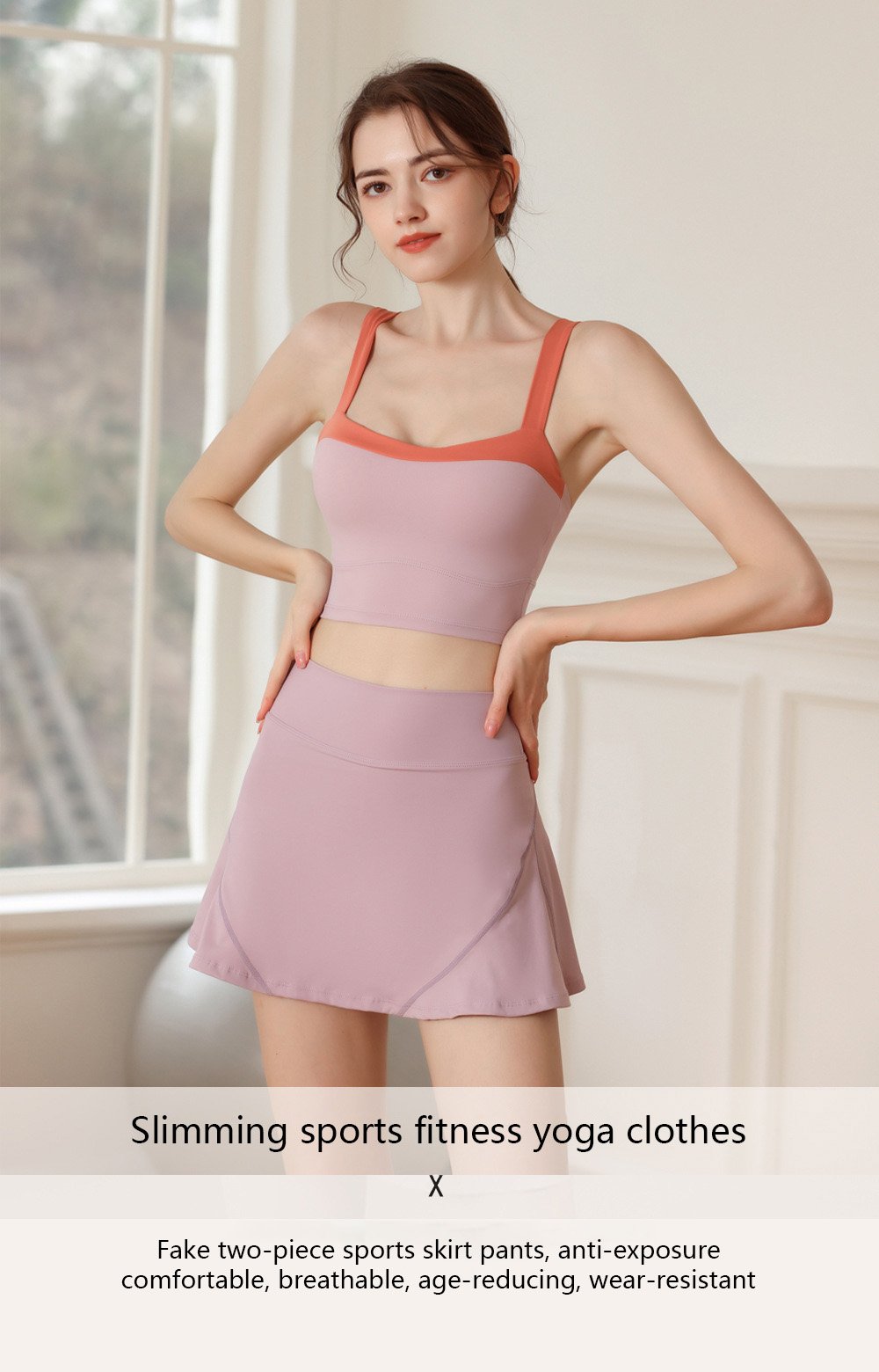 Yoga apparel manufacturing in progress