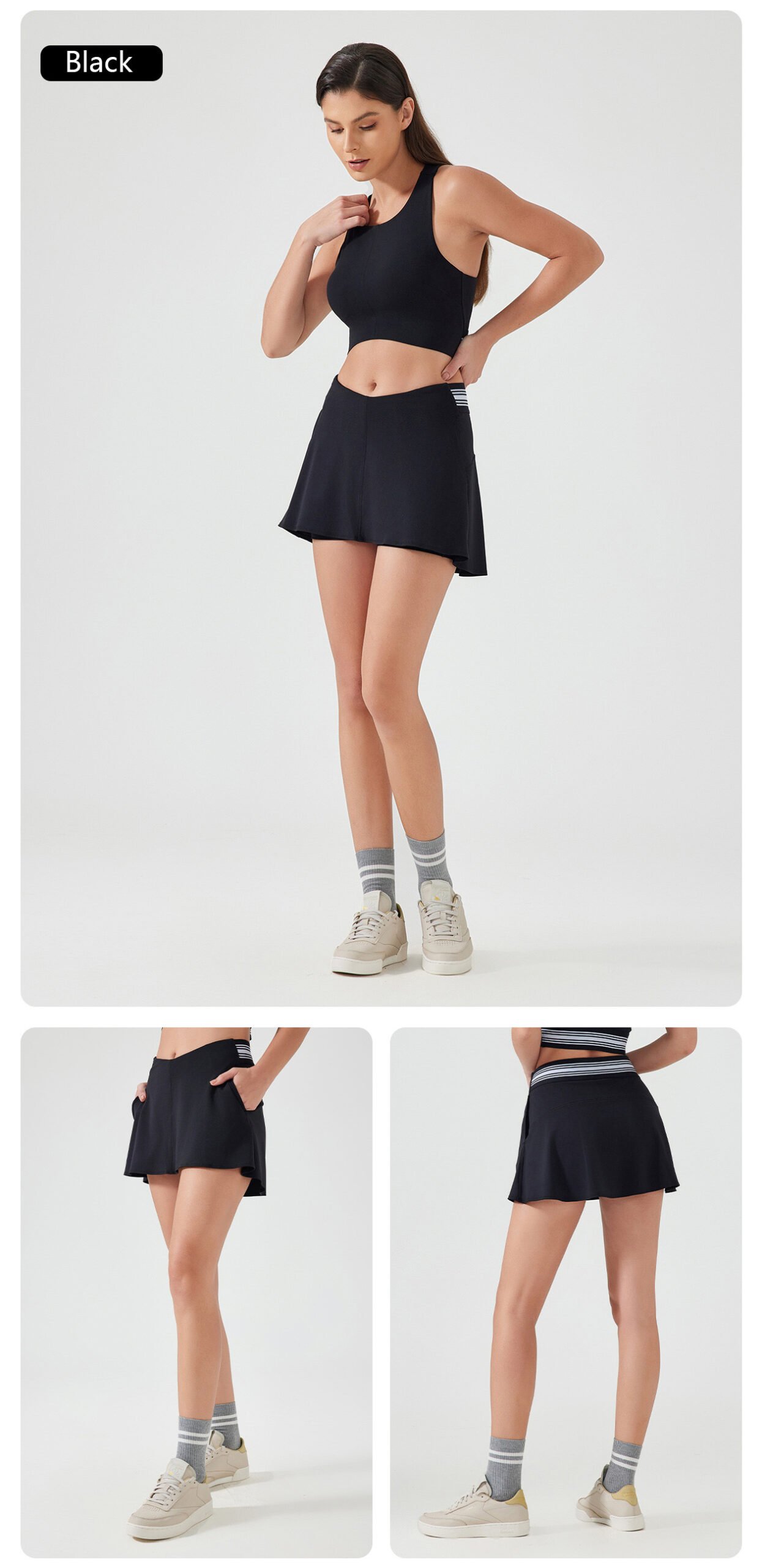 A close-up of sports apparel fabric, indicating quality and texture.